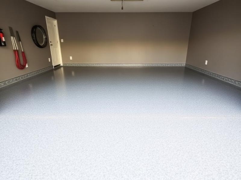 After — cracked garage transformation